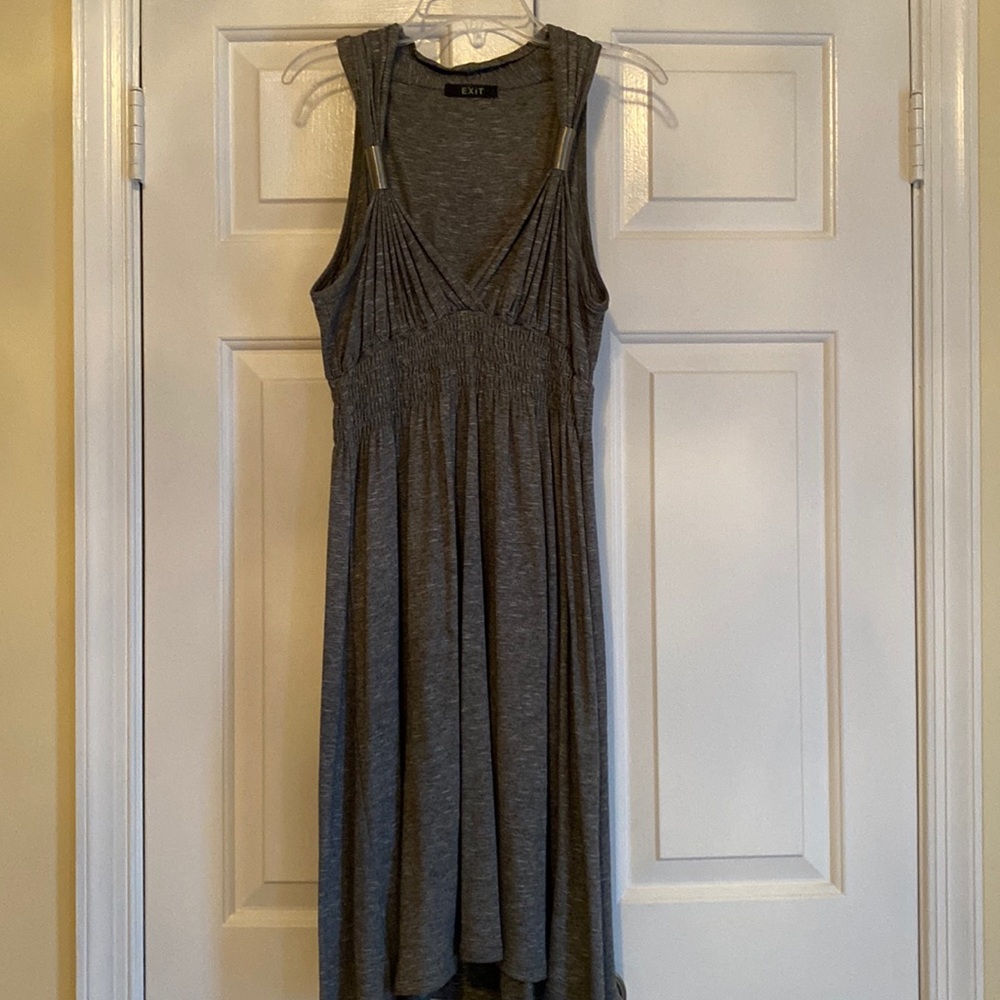 Unique Black/White Knit Dress
